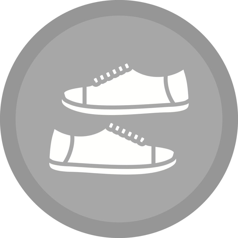 Toddler Shoes Icon Design vector