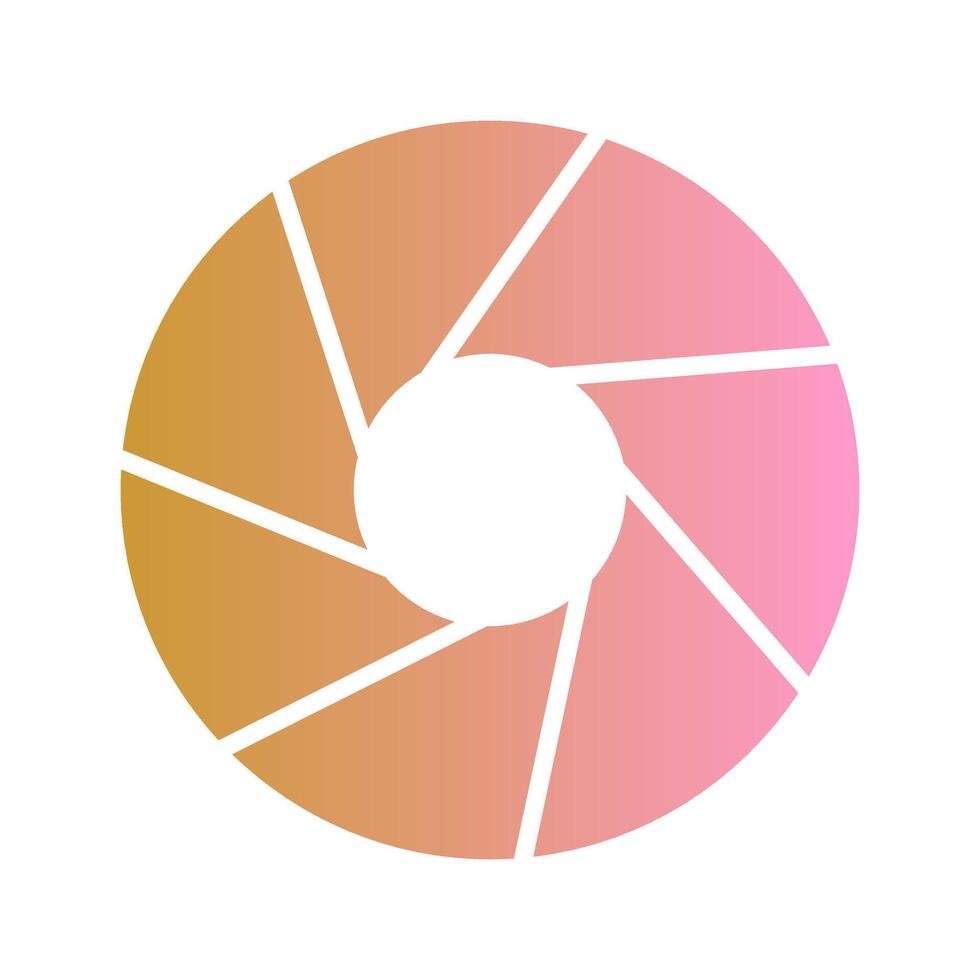 Aperture Artifacts Icon Design vector