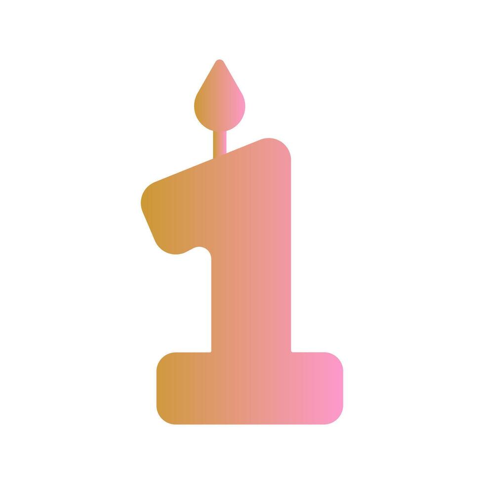 Age Number Icon Design vector