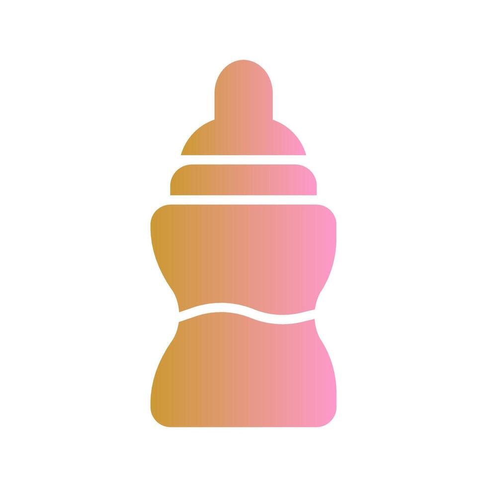 Bottle Feeding Icon Design vector