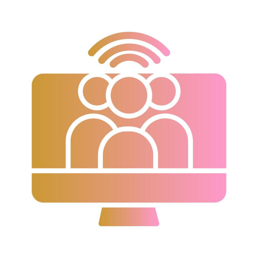 Influencer Icon Design vector