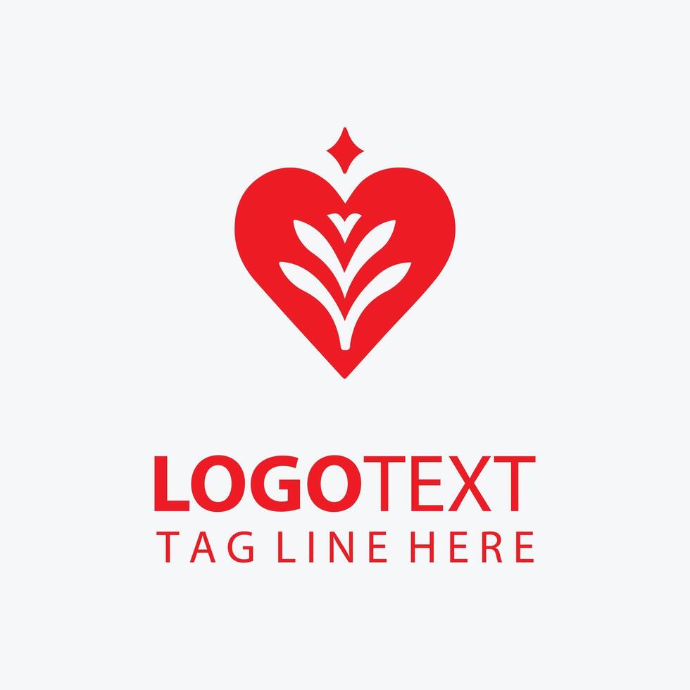 Heart Craft Logo vector