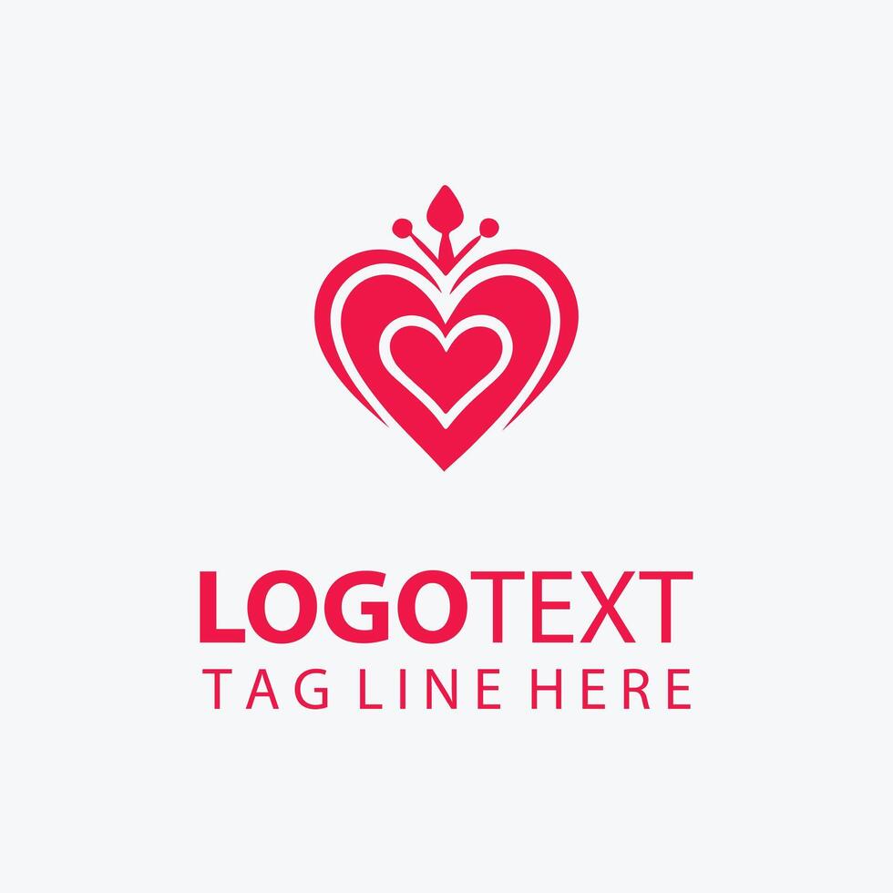 Heart Nest Logo vector