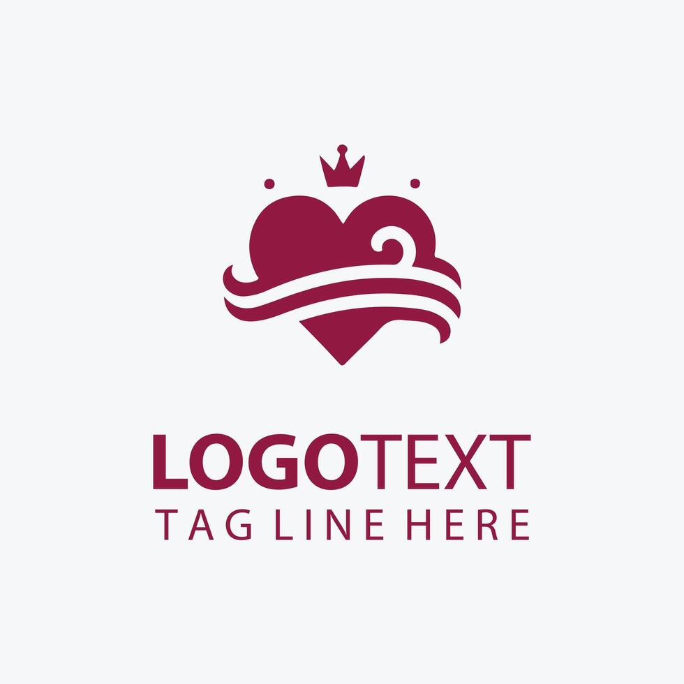 Luminous Heart Logo vector