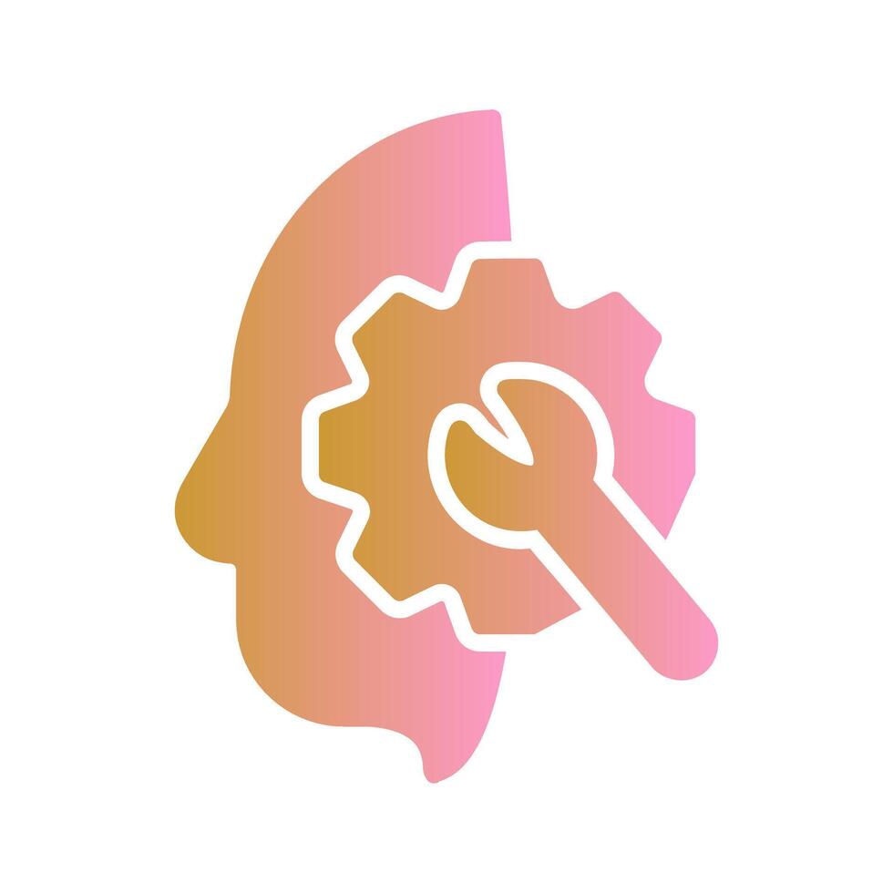 Problem Resolution Icon Design vector