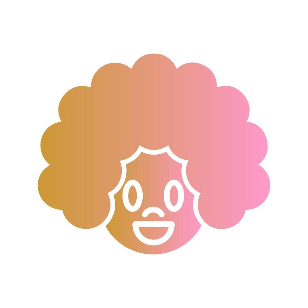 Clown Face Icon Design vector