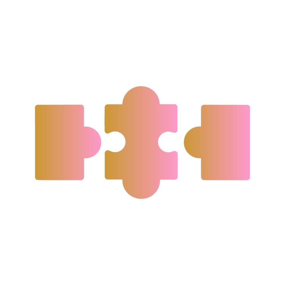 Puzzle Icon Design vector