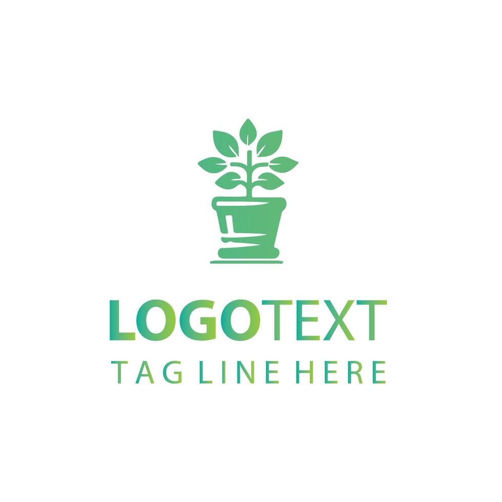 Sprout Pots Logo vector