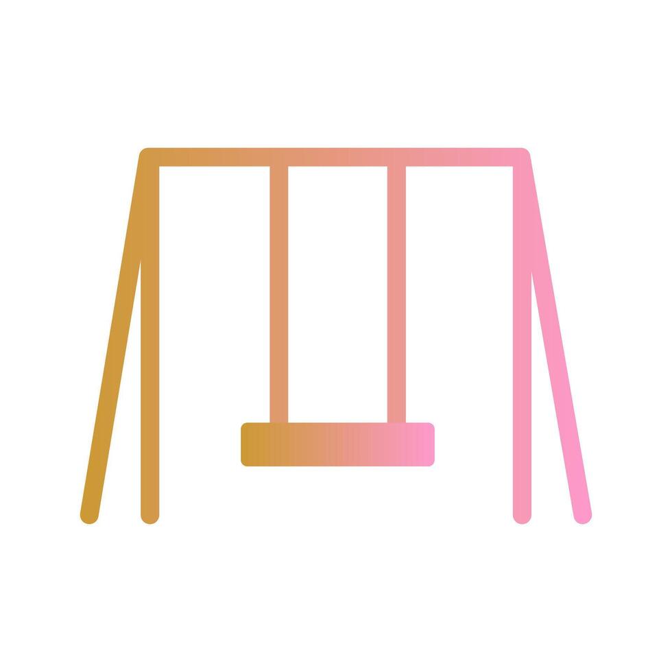 Swing Time Icon Design vector