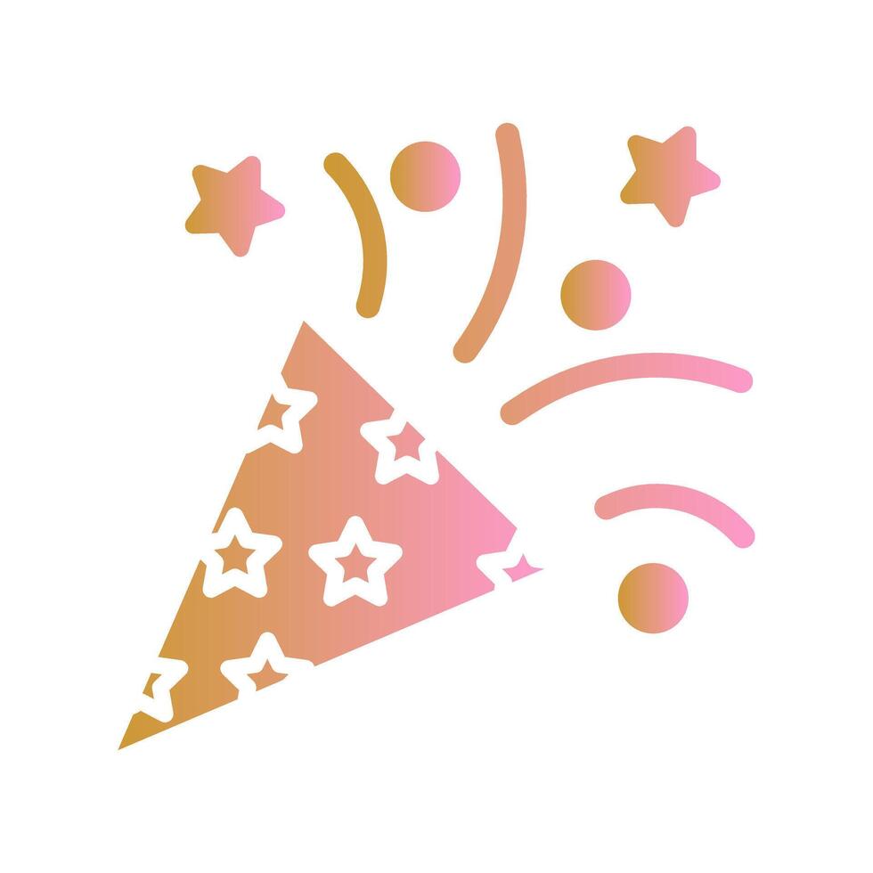 Surprise Party Icon Design vector
