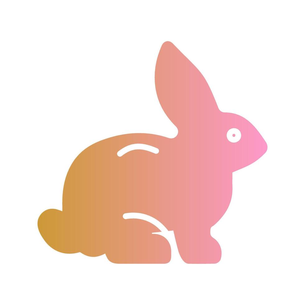 Rabbit Icon Design vector
