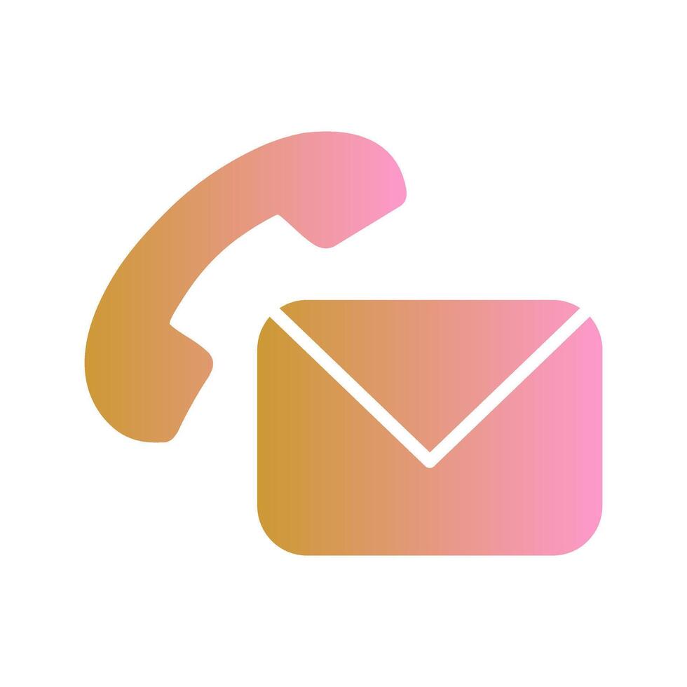 Support Email Icon Design vector