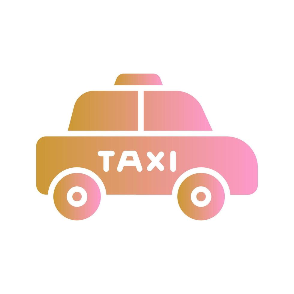 Taxi Icon Design vector
