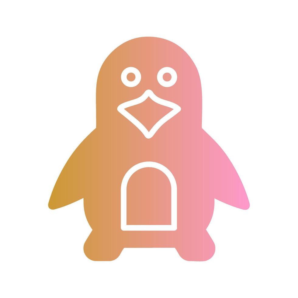 Penguin Icon Design vector