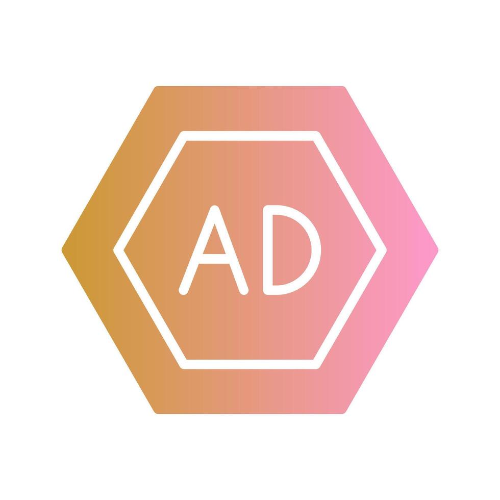 Ad Blocker Icon Design vector