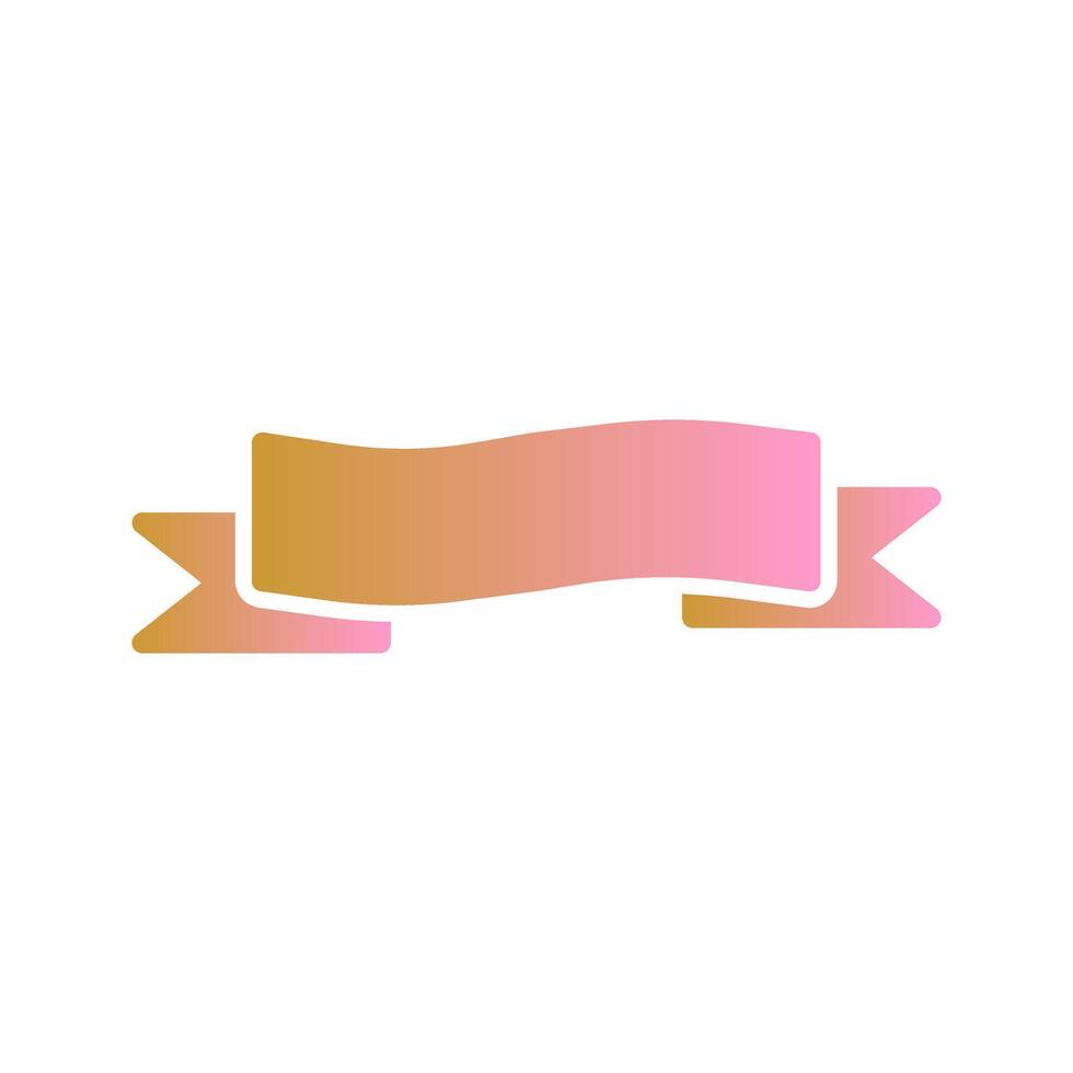 Ribbon Icon Design vector