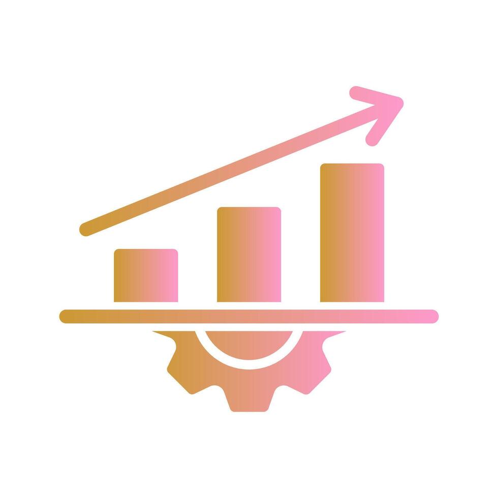 Performance Metrics Icon Design vector