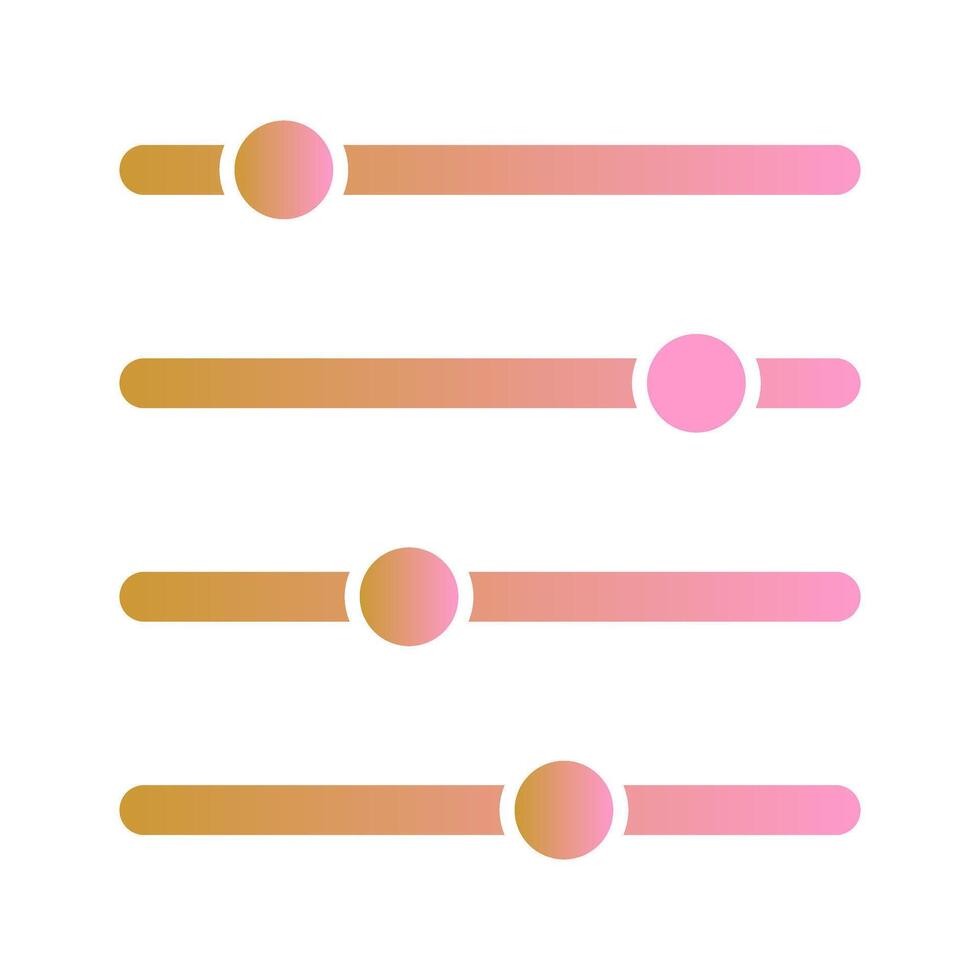 Filtering Icon Design vector