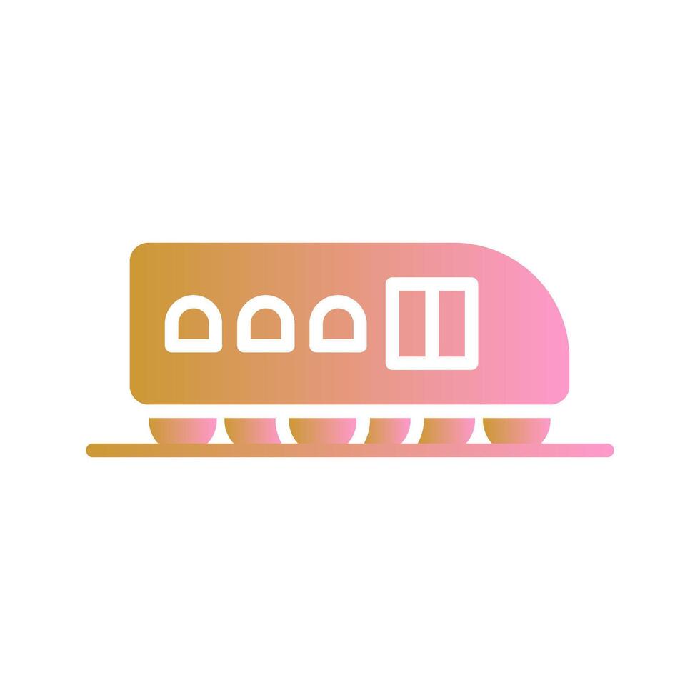 Monorail Icon Design vector