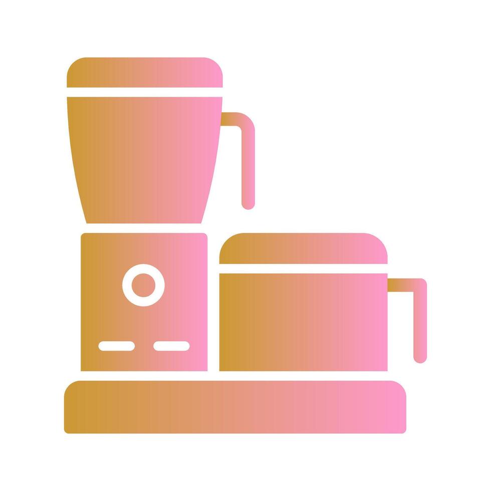 Food Processor Icon Design vector