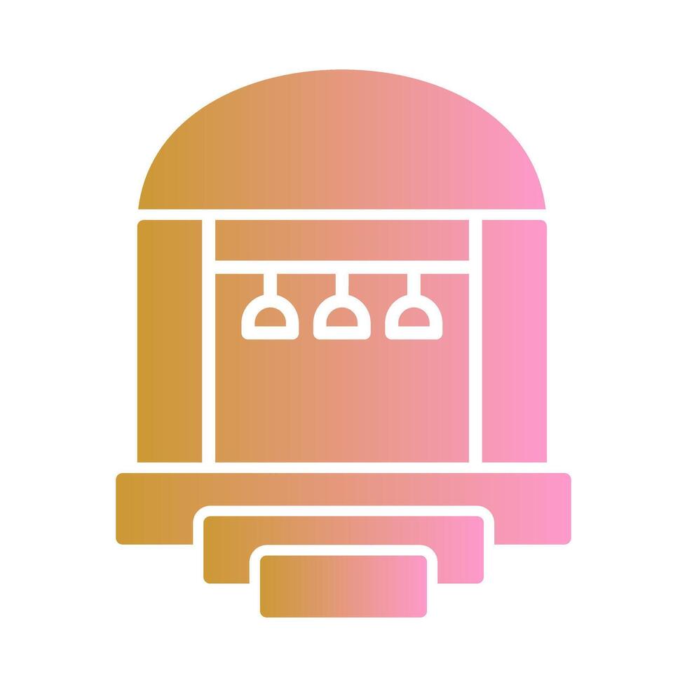 Party Venue Icon Design vector