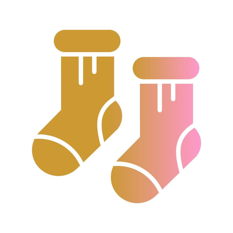 Little Socks Icon Design vector