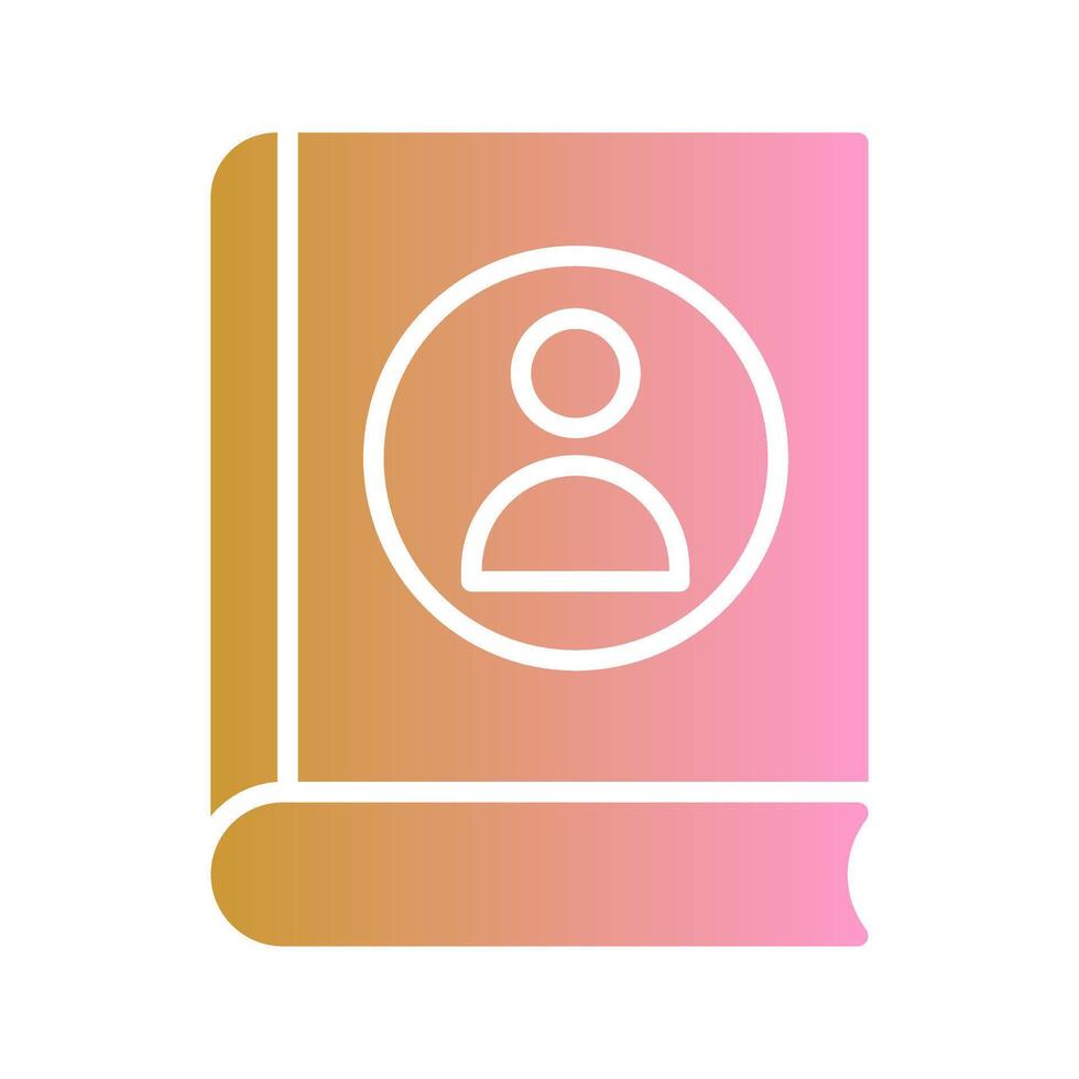 Employee Handbook Icon Design vector