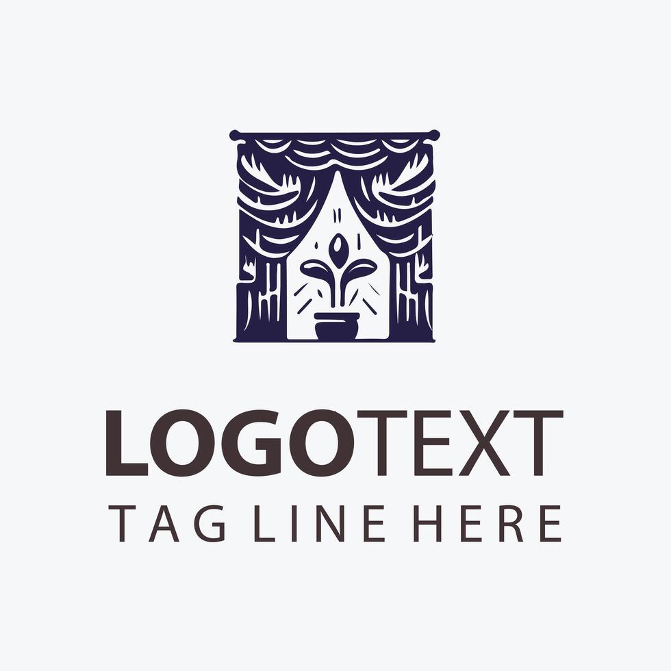 Infinite Interiors design logo vector