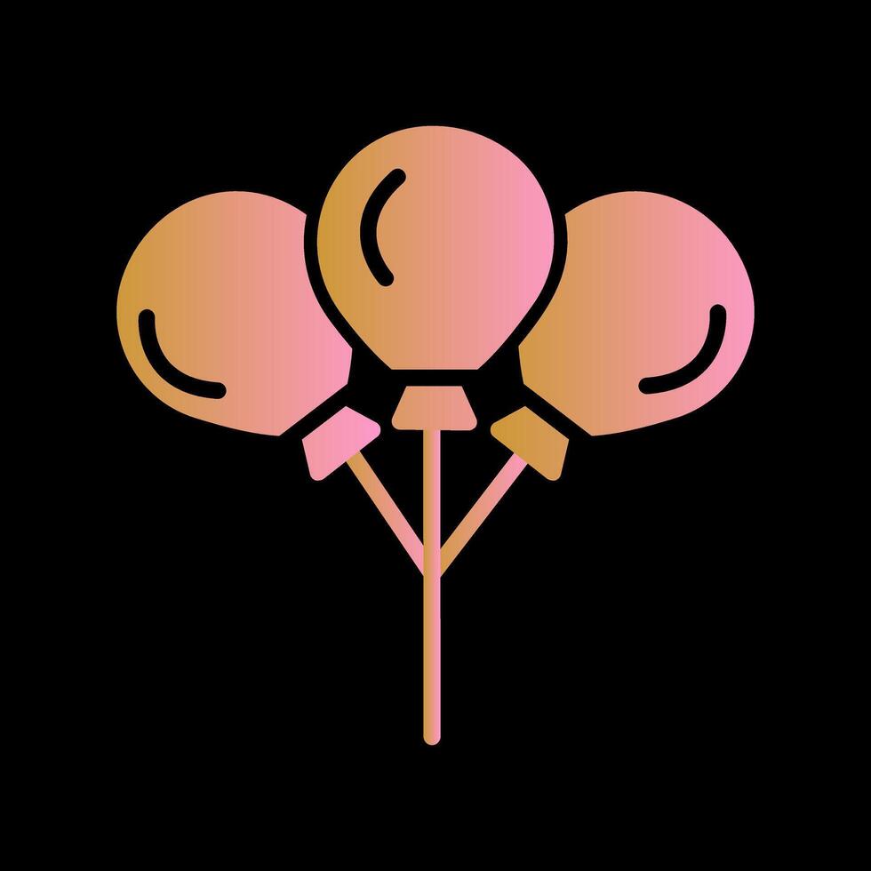 Balloons Icon Design vector