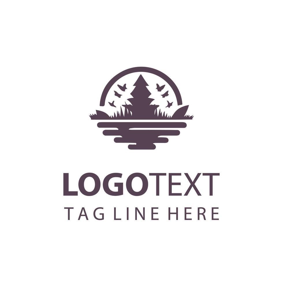 Oasis Edge Landscaping logo vector