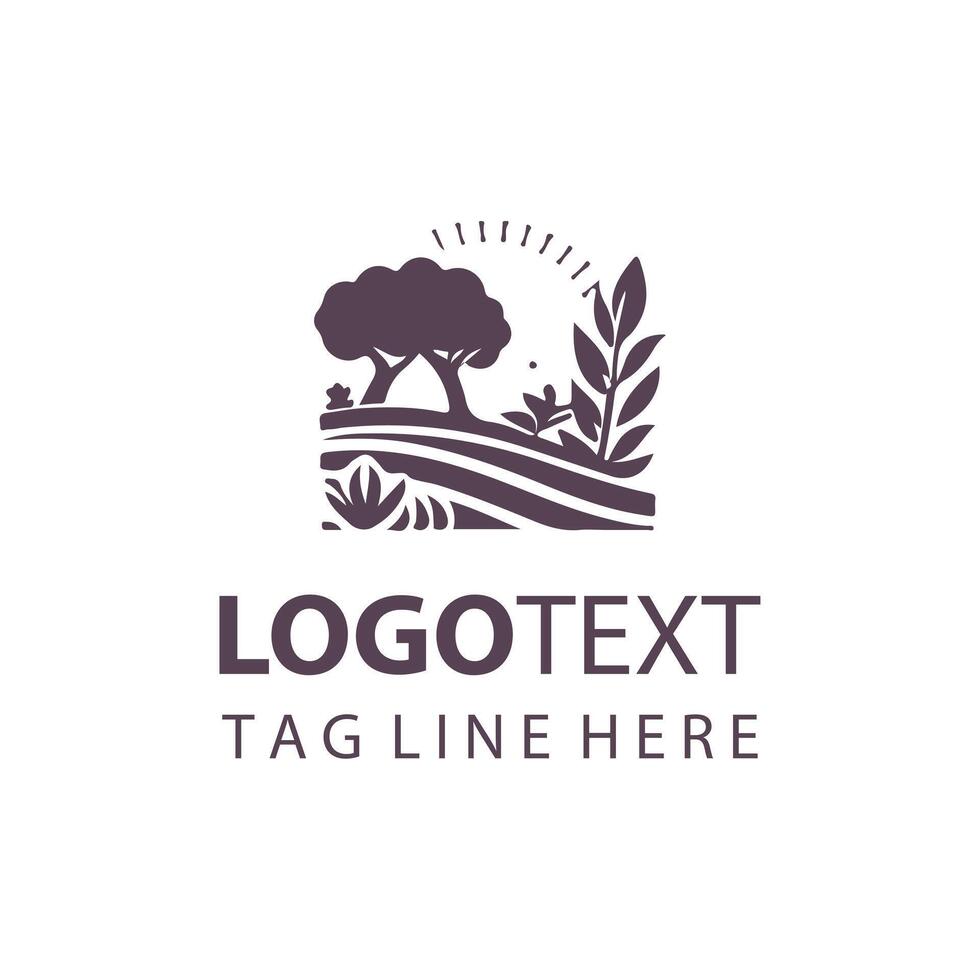 Oasis Edge Landscaping logo vector
