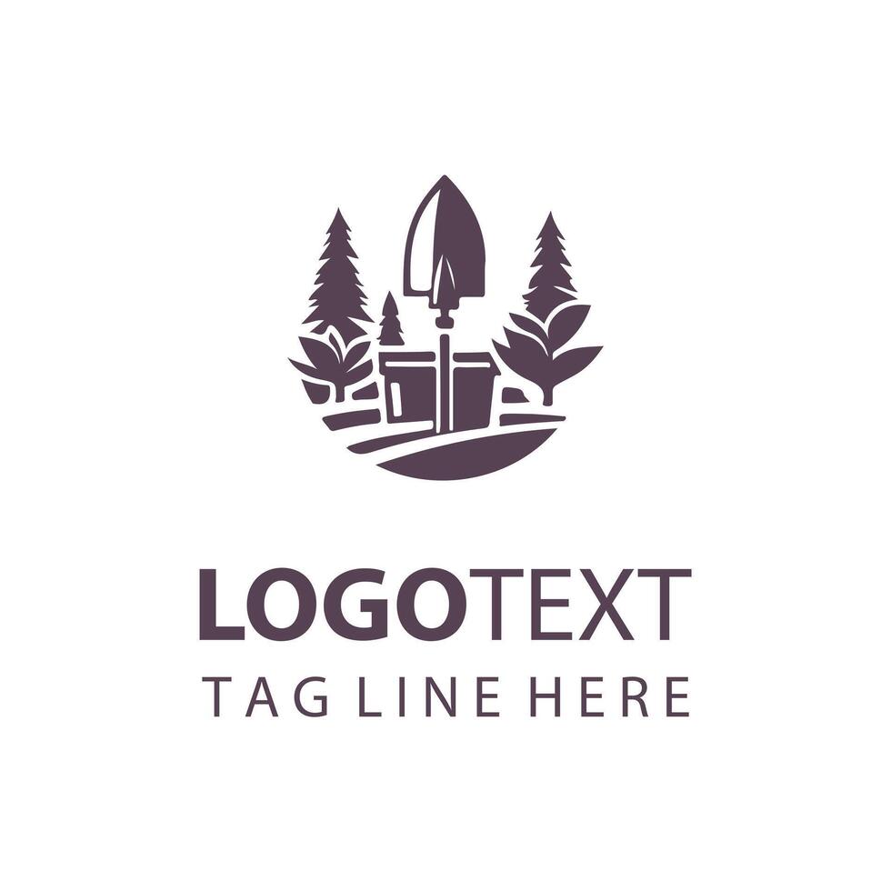 Yard of Eden Landscaping logo vector