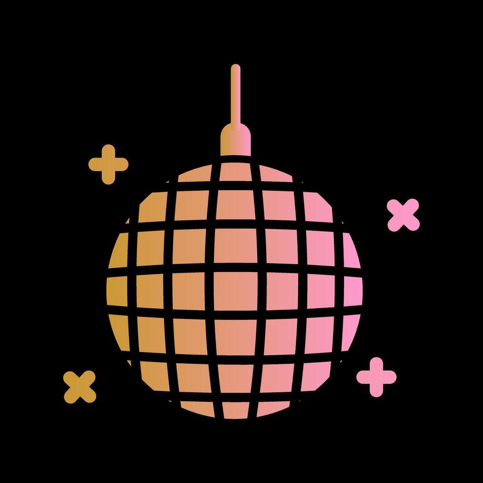 Night Club Icon Design vector