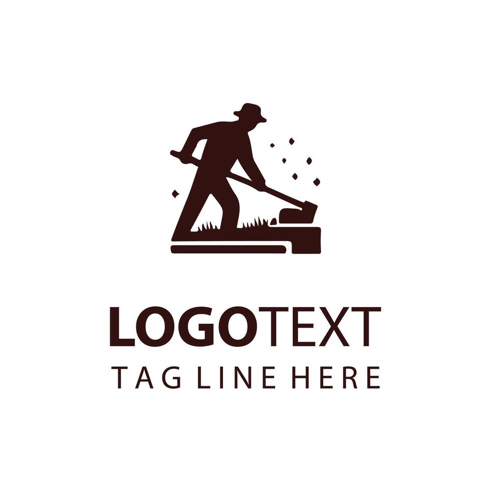 Green Dream Landscaping logo vector