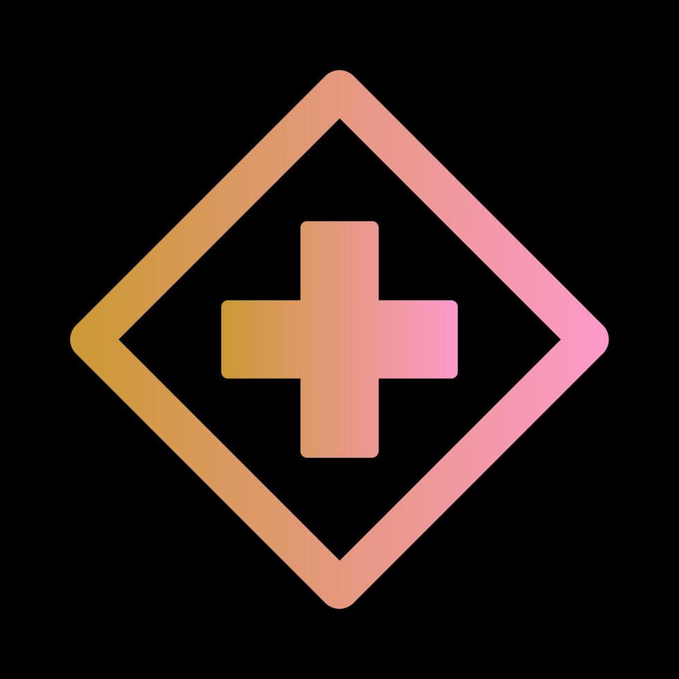 Plus Sign Icon Design vector