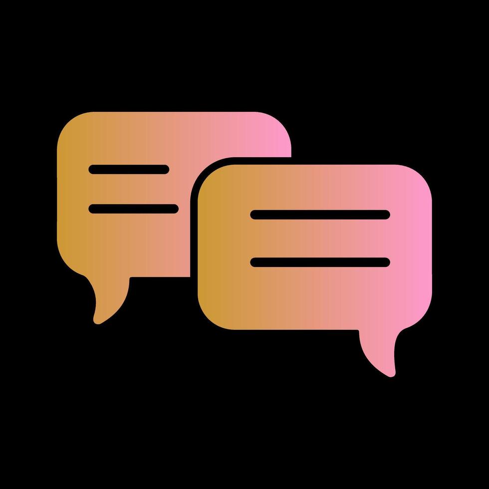Message Bubble Icon Design vector