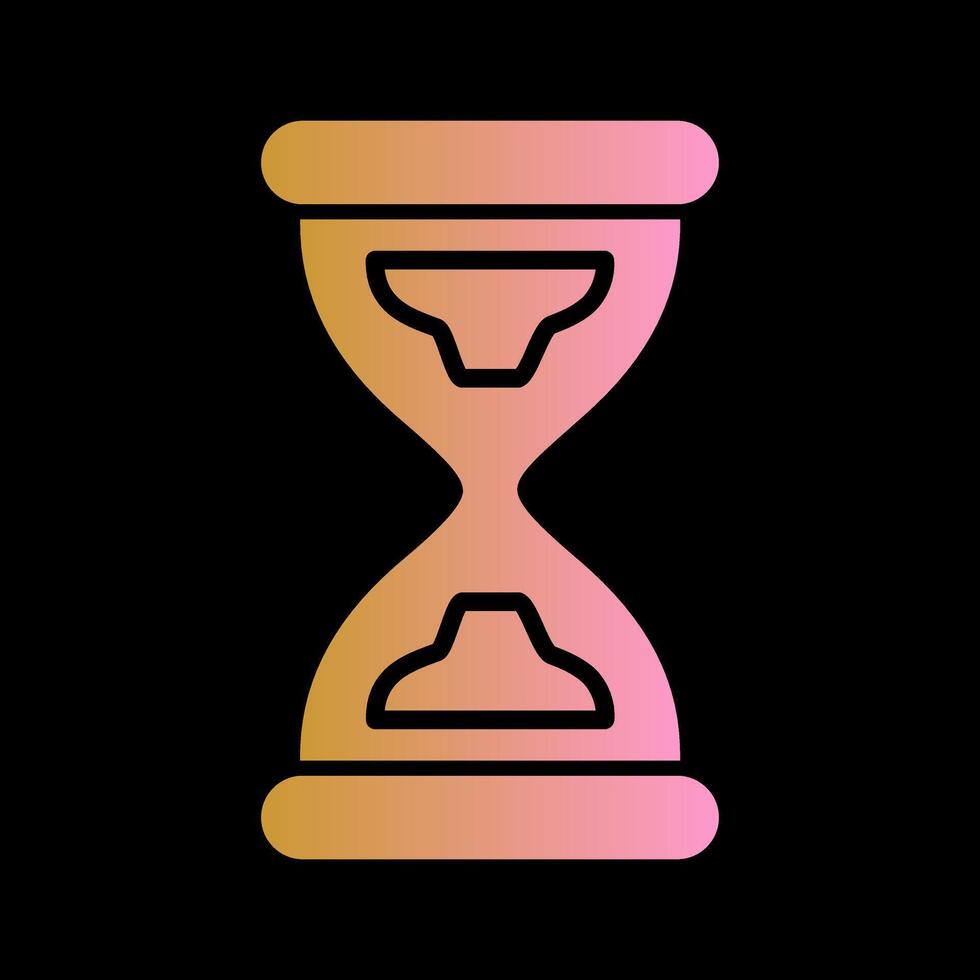 Sand Timer Icon Design vector
