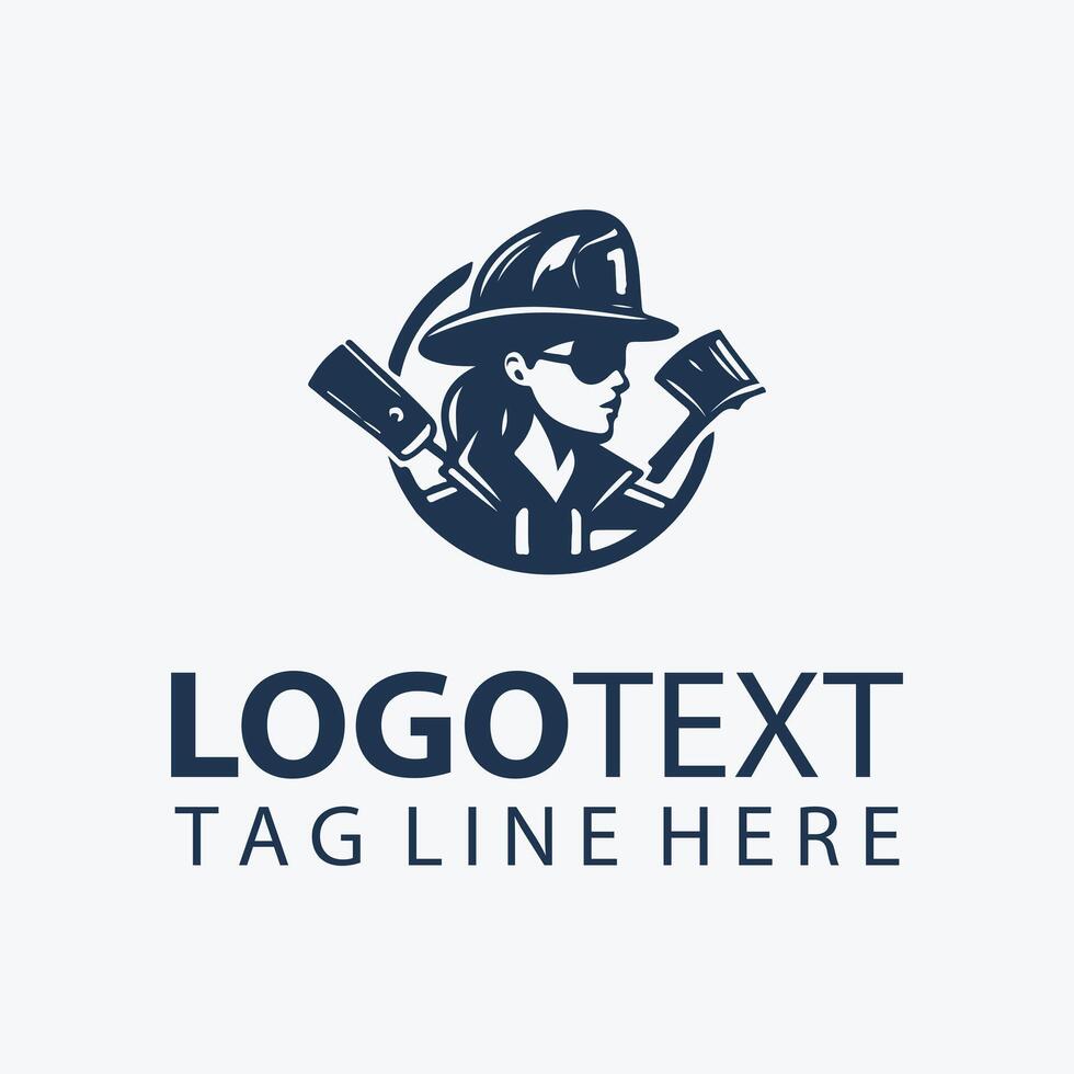 Fire front Response logo vector