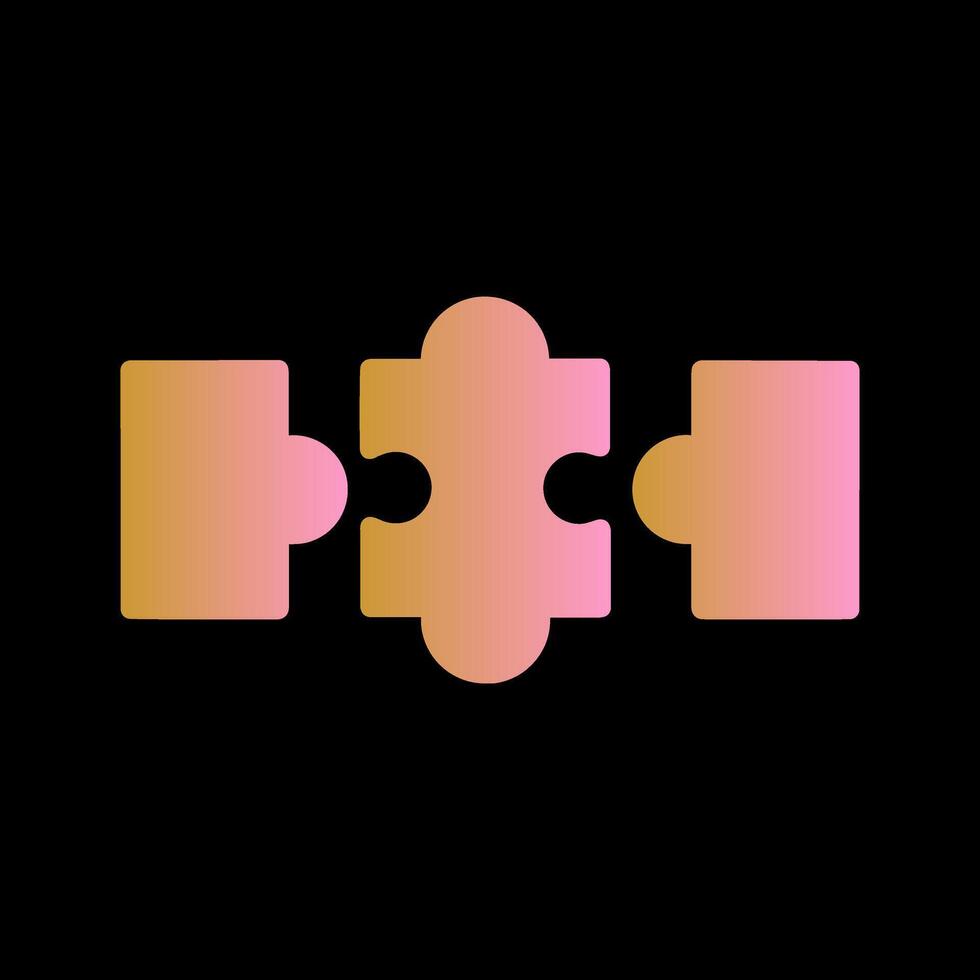 Puzzle Icon Design vector