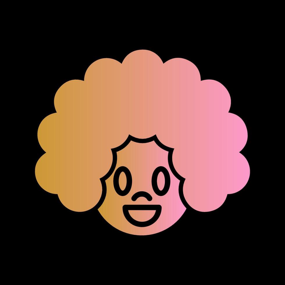 Clown Face Icon Design vector