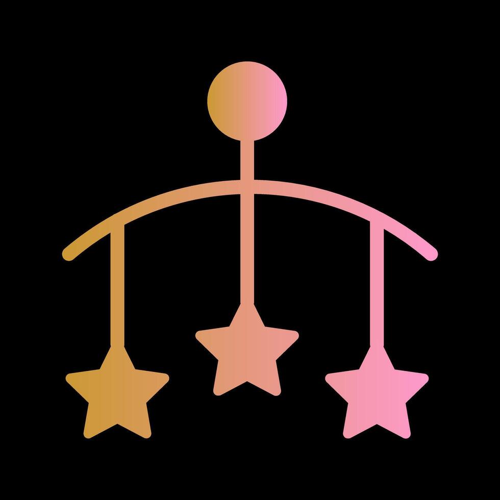 Crib Dreams Icon Design vector
