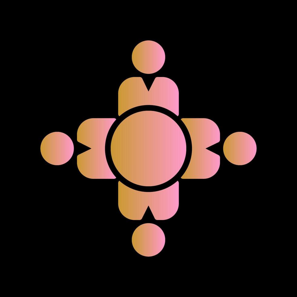 Work Culture Icon Design vector