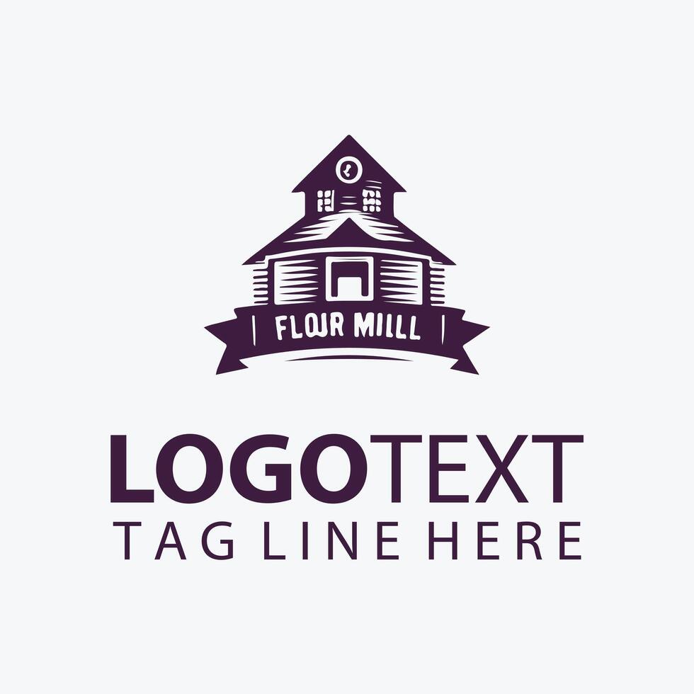 Country Mill Co flour logo vector