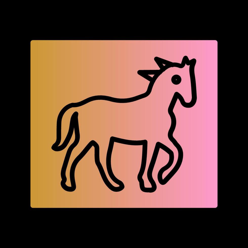 Pin the Tail Game Icon Design vector
