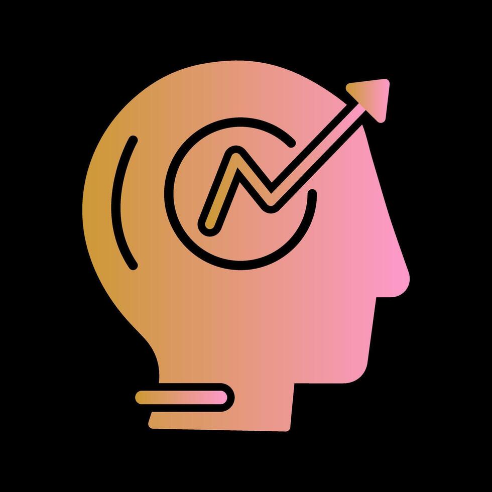Marketing Strategy Icon Design vector