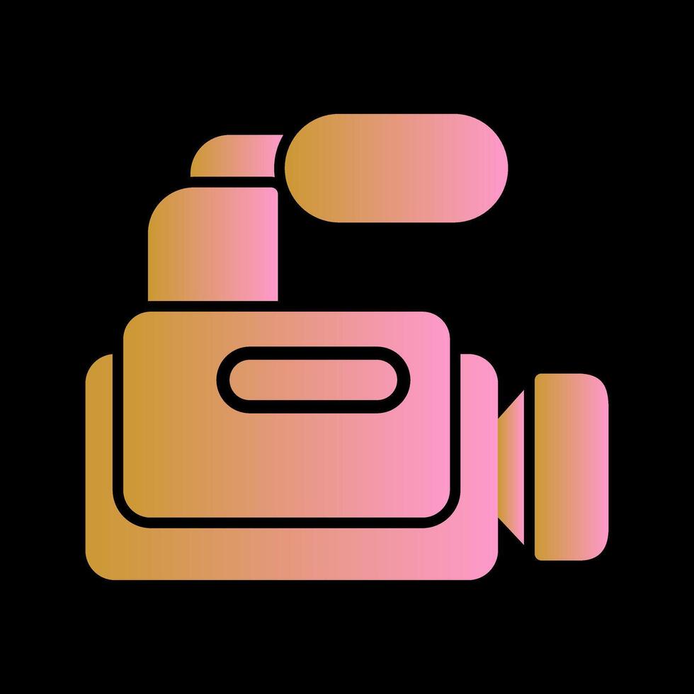 News Camera Icon Design vector