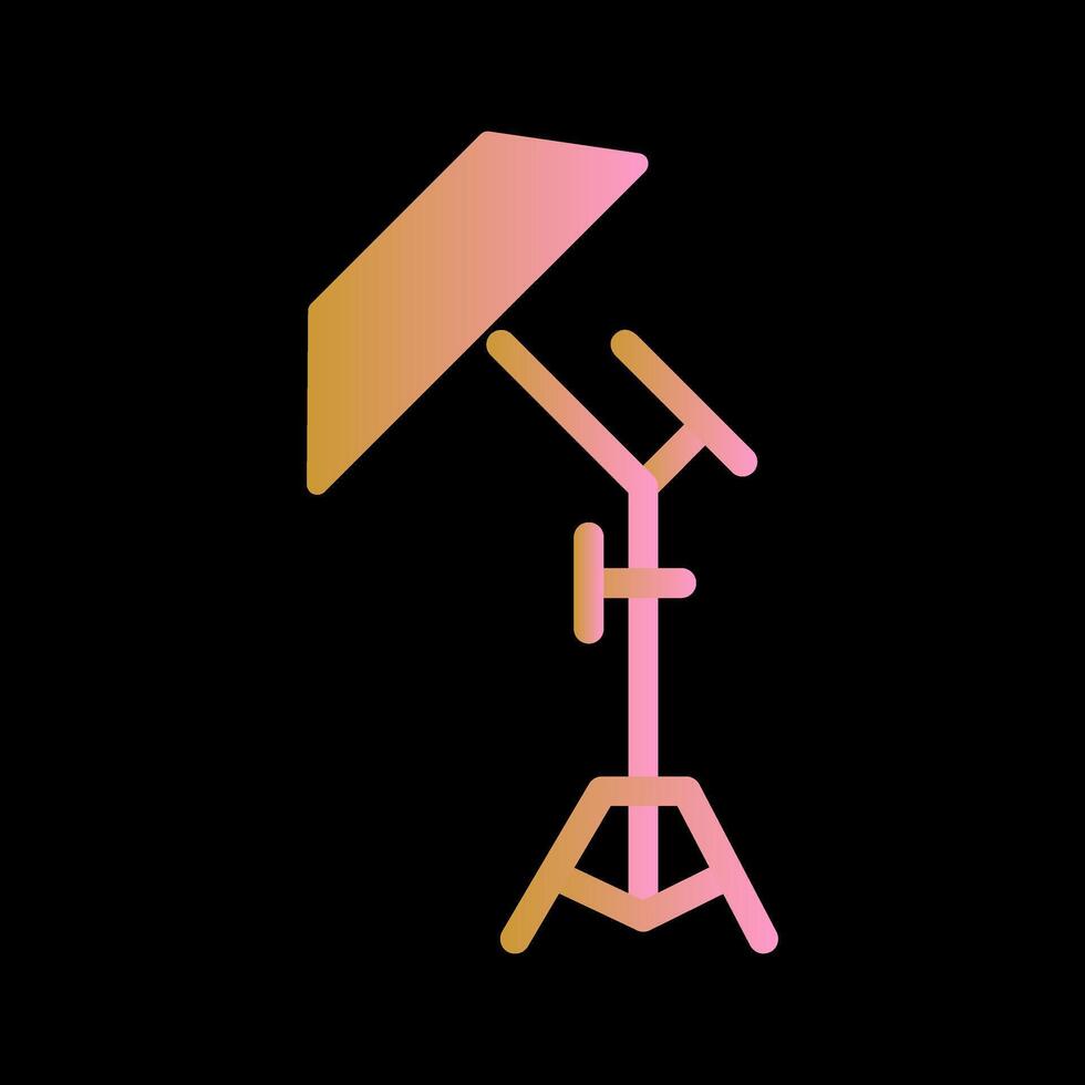 Photography Reflectors Icon Design vector