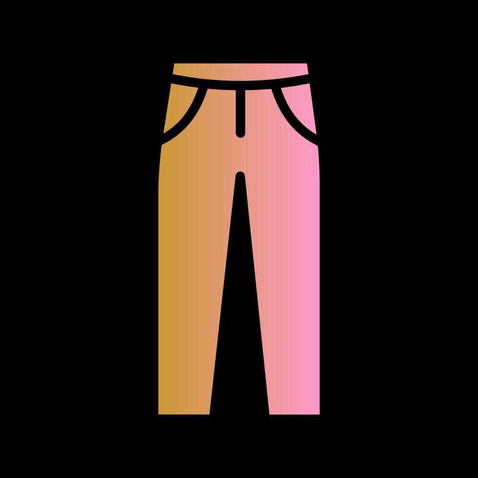 Pants Icon Design vector