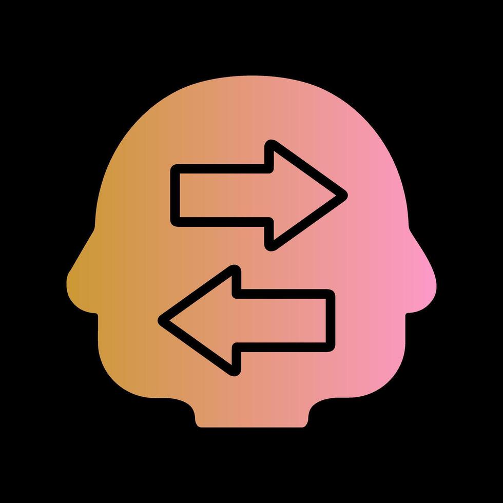 Knowledge Sharing Icon Design vector