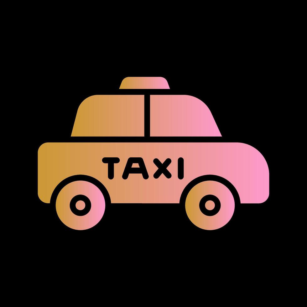 Taxi Icon Design vector